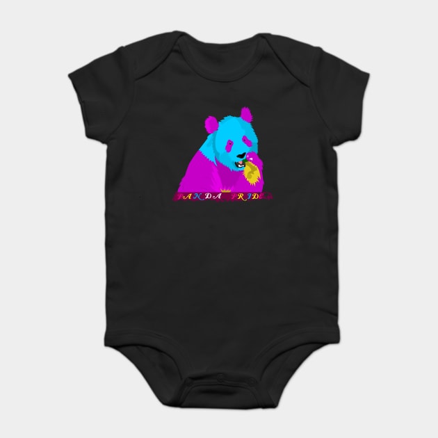 PANda Pride Baby Bodysuit by AjDreamCraft